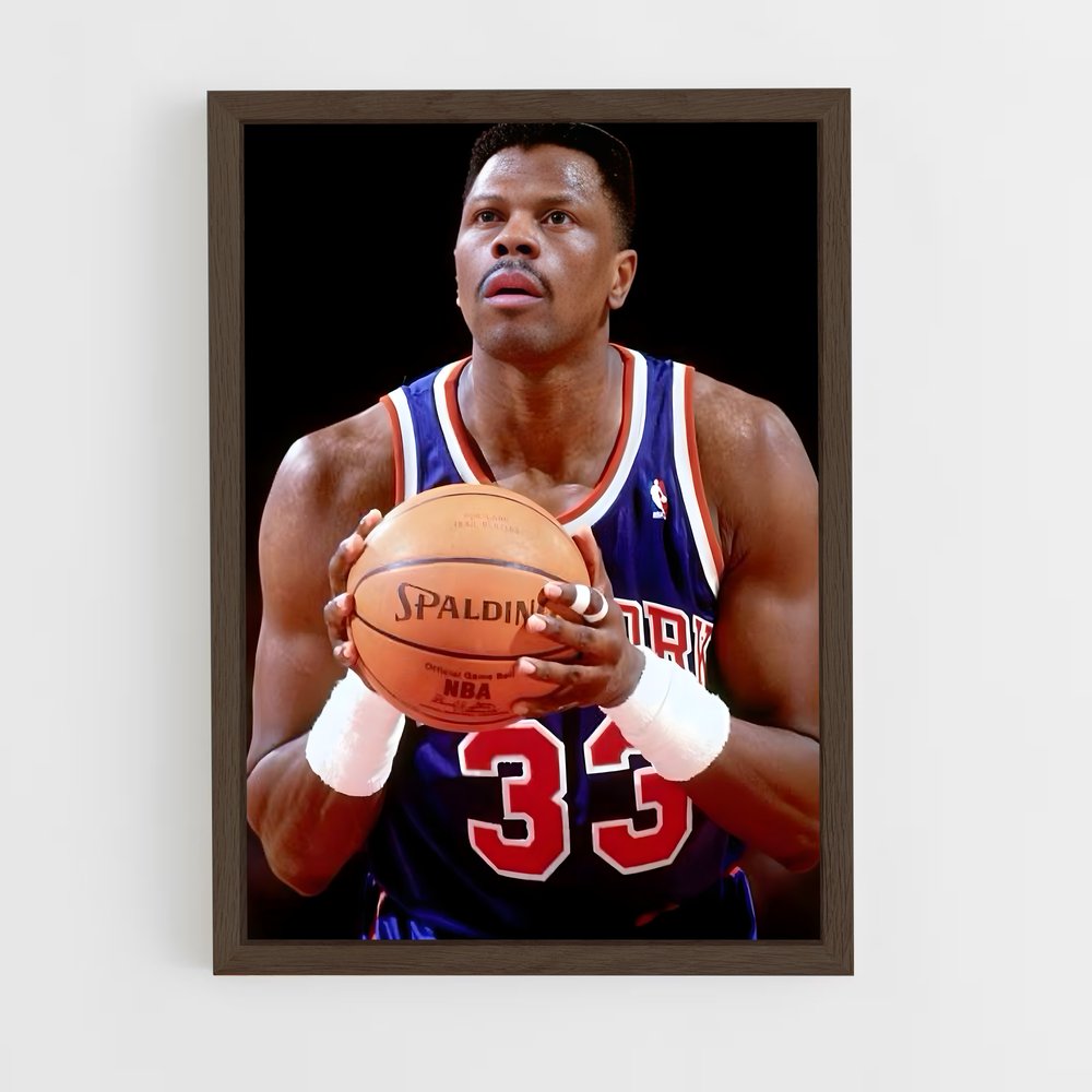 Poster Patrick ewing énergétiques – affiche Basketball (vue 5)